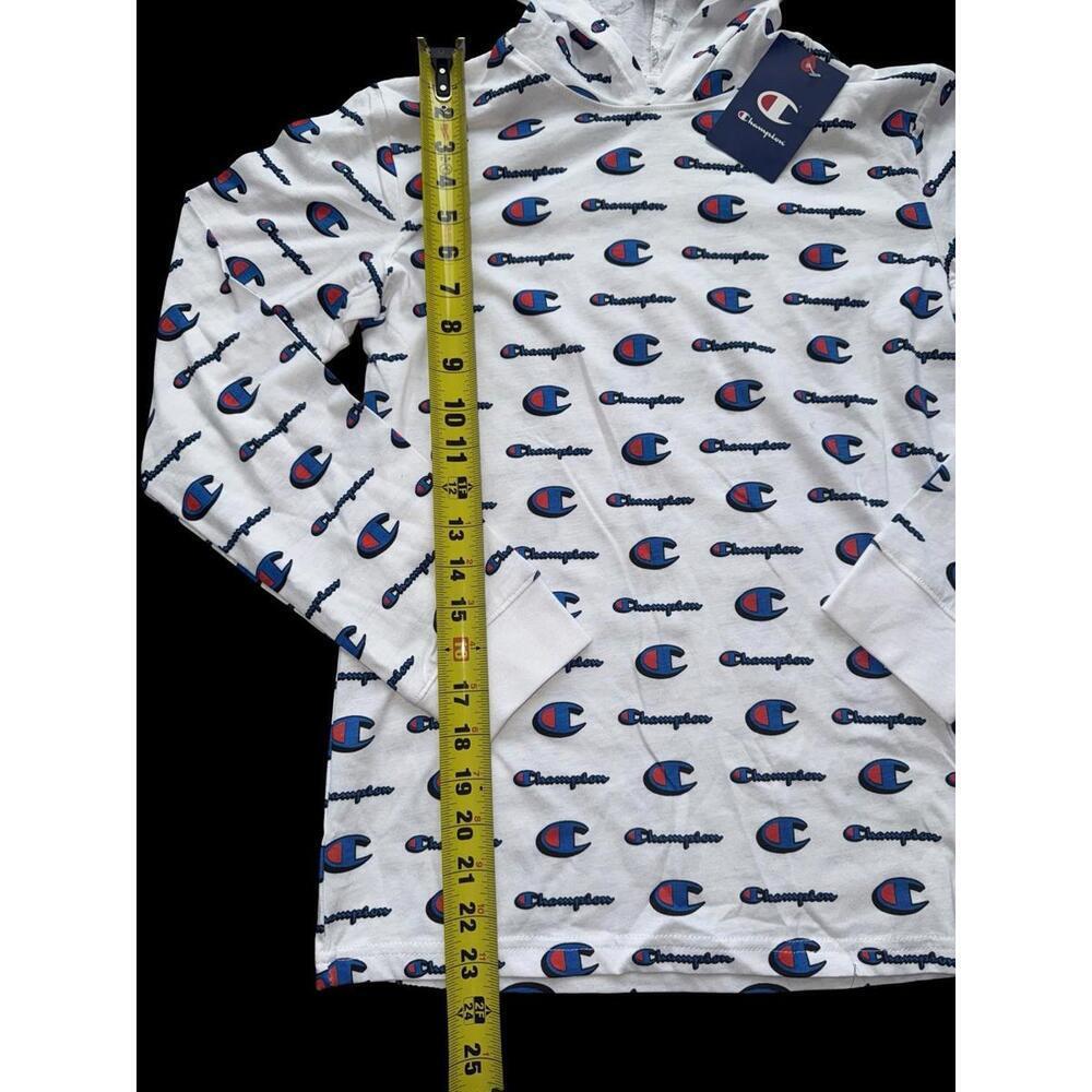 Champion Youth Boys Long-Sleeve Pullover All-over Print Long Sleve Shirt L - Picture 2 of 6